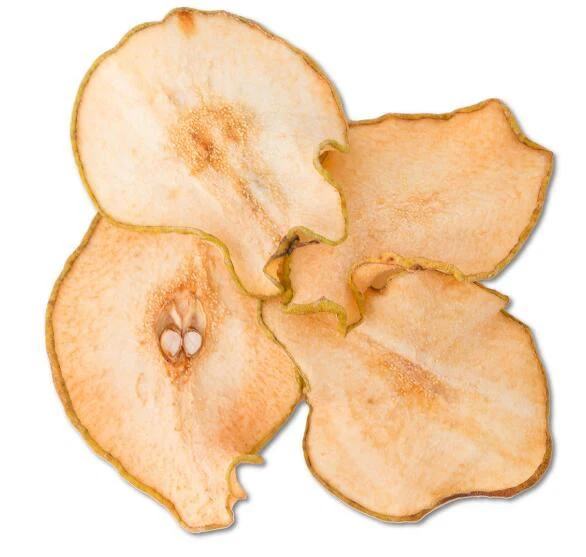 Rodajas de pera secas