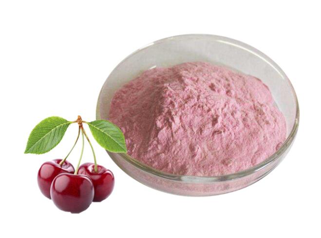Polvo de cereza ácida liofilizada