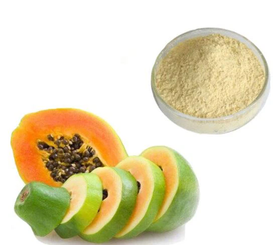 Polvo de papaya verde